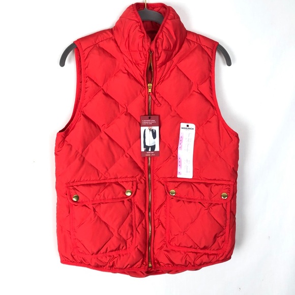 NWT Woolrich down puffer full zip vest - Picture 2 of 6